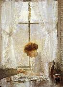 Joseph Decamp The Seamstress oil painting reproduction